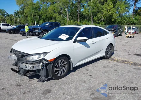 2018 Honda Civic Ex из США, поврежденный, VIN 19XFC2F73JE036470